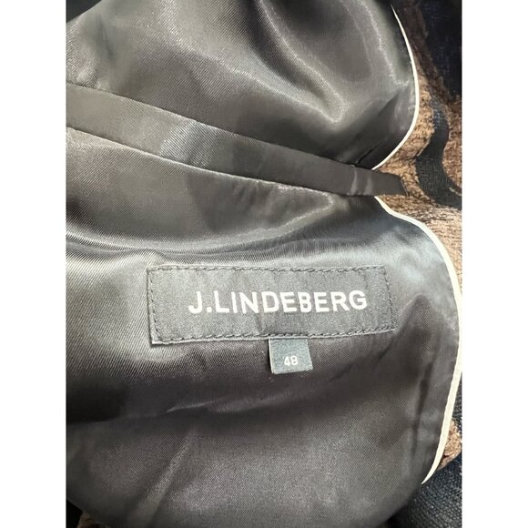 J. Lindeberg David U Jacquard Blazer in Delicioso - Picture 5 of 5